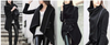 Womens Gorgeous  Chic Convertible Asymmetric Wrap Blazer Coat Jacket
