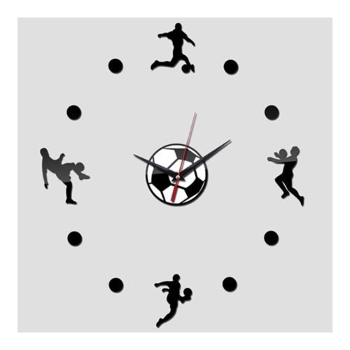 Acrylic Creative Wall Clock DIY Soccer