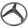 Stainless Steel Steering Wheel Yacht Marine 13.5" hand wheel embossing