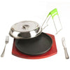 Cast Iron Plate Grilled Fillet Steak boutique rosewood suit 24cm