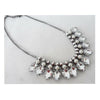 Fashionable Necklace Glass Claw Zircon   Luxurious Woman Clavicle Necklace   whi