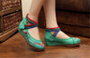 Chinese Embroidered Shoes Women Ballerina  Cotton Elevator shoes Phoenix