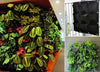 9 Bolsillo Verde Vertical Plantador de Jardín Montaje de Pared