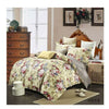 Lit Housse de Couette Bâche 4pc Set Gamme Coton 100% 030