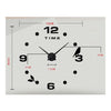 DIY Wall Clock 3D Acrylic EVA Super Large Size Living Room   silver