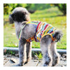 Rainbow Design Dog Suspender Physiological Pants 10#