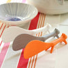 Japan and South Koreashape plastic spoon can handle squirrel vertical spoon