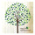 Big Tree Green Wallpaper Wall Sticker AY955