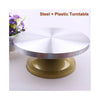 clad Baking Pastry cream cake turntable turntable 30cm baking pottery wheel