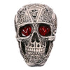 Tricky Toys Resin Glittery Skull Statue Human Skeleton Halloween   single skull