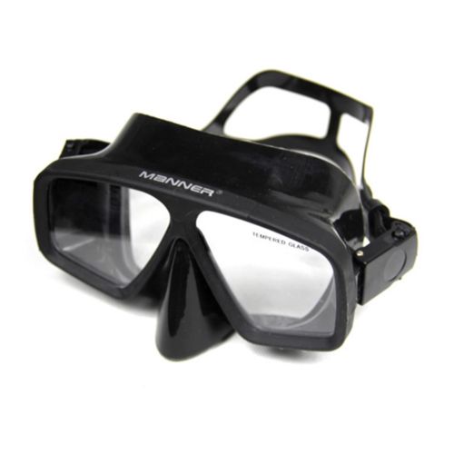 Diving Glasses Masks Face Mirror Adult black