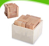 Number Box Wooden Toy Children Adult PUZ Unlock Bricks