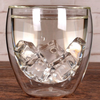 4pcs Vin Café Thé Verres Double Paroi 250ml