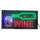 Wine Neon Lights LED Animated Customers Attractive Sign 110V