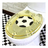 Football Resin No Slow Descent Toilet Seat