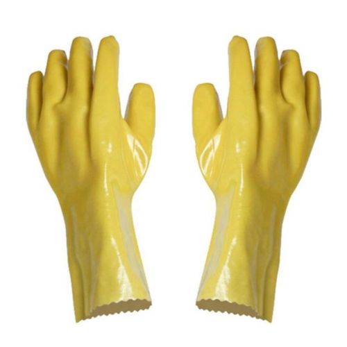 one pair Work Protection PVC Cotton Fluff Gloves 028 28cm
