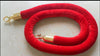 4red Velours Doux Corde pour Crowd Contrôle Support Barrières Queue 60 " 1.5m