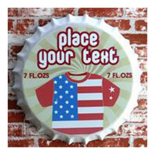 America Vintage Iron Wall Hanging Decoration Bar Dimension 35cm   11