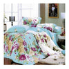 Bed Quilt Duvet Sheet Cover 4PC Set Upscale Cotton 100% 016