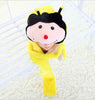 New Cartoon Animal Hat Winter Hat Costume Hat Ear Warm Cap Earmuff  Gift Long