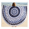 Bohemia Rond Gland Tricoté Serviette de Plage Lanterne Serviette 1