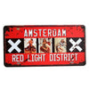América Auto de Época Placa Colgante de Pared Decoración 10
