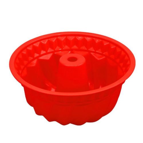 Silicone Cake Mold Deep Savarin 8