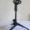 metal microphone three feet holder computer microphone holder microphone holder