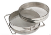 Honey Strainer Sieve Filter Set For Filtering Bees Impurities and Other Debris