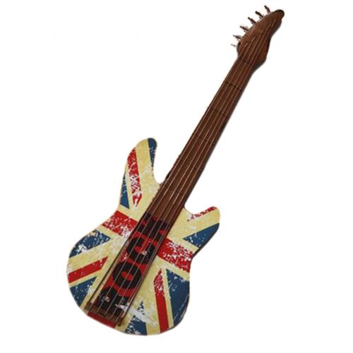 Vintage Iron Guitar Wall Hanging Decoration Bar