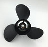 Boat Aluminum Outboard Propeller 9.9X13" for Mercury 25-30HP 48-19640A40