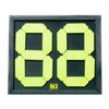Ballon de Football Substitution Carte Double-Face Affichage 2-digits Vert