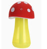 Creative Night Lamp USB Mushroom Humidifier Air Purifier   red