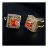 Colorful Zircon Diamanted Earrings