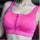 Shockproof sports bra running fitness wicking zip-front vest yoga aerobics bra