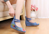 Old Beijing Cloth Shoes Embroidered Shoes High Heeled Shoes Woman National Style