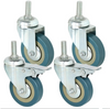 3” Roulettes Kit 4 Pièces Lot 100mm