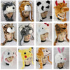New Cartoon Animal Hat Winter Hat Costume Hat Ear Warm Cap Earmuff  Gift Unisex