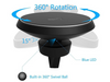 Wireless QI Car Charger Magnetic Air Vent Mount 2 in 1