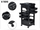 Beauty Salon Spa Hairdressing Tools Storage Rolling Trolley Caster  5 drawers