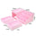 Drawer Type Organizer Comestics Sotrage Box   3014 S pink
