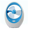 ABS Silencioso Dibujos USB Mango Portátil Ventilador de Refrigeración Blanco