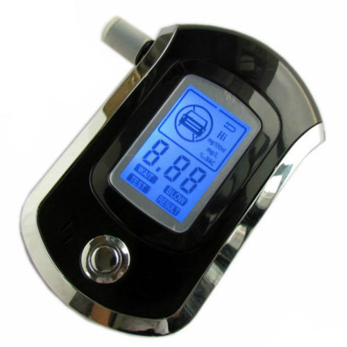 Digital Breath Alcohol Tester LCD Breathalyzer AT6000