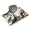 60 dregree Square Pipe Base Flat Bottom Yacht Marine 22mm