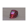 Digital Welding Helmet with Auto Darkening Lens & Amazing Spider Web Graphic Des