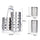 Stainless Steel Chopsticks Rest Holder Barrel Storage Rack