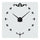 Mirror Wall Clock Super Large Size DIY Creative 3D   black
