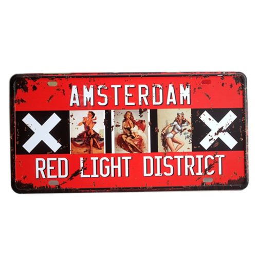 America Vintage Car Plate Wall Hanging Decoration   10
