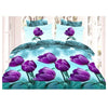 3d Active Impression Lit Housse de Couette Bâche 4pc Set Gamme Coton 010