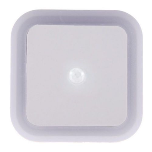 LED Body Induction Sensor Controlled Night Light ABS    White
